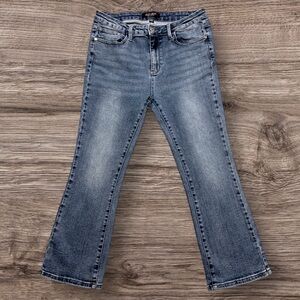 Judy Blue Mid-Rise Cropped Bootcut